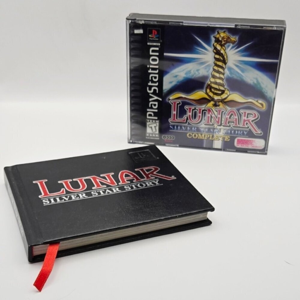 Lunar Silver Star Story Complete PS1 - 4 Discs + Book - Working Designs